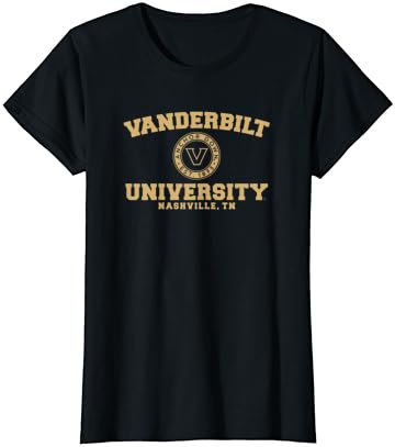 חולצת טריקו לוגו של אוניברסיטת ונדרבילט