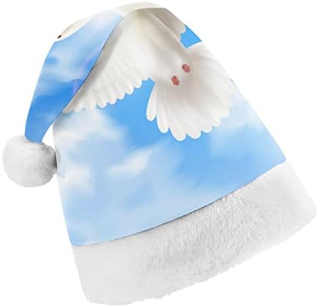 כחול שמיים יונה חג המולד כובע אישית סנטה כובע מצחיק חג המולד קישוטים