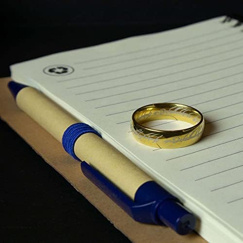טבעת המלך שר הטבעות טבעת 6 מ מ – טבעת לוטר-הטבעת האחת שתשלוט בכולם לגברים ונשים-טבעת כוח נירוסטה של