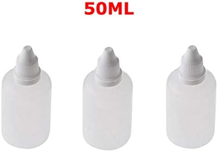 10 חתיכה 50 מ ל 1.7 עוז משלוח פלסטיק סחיט השמטת בקבוקים מיכל בקבוקונים סירים עבור טיפות עיניים טפטפת דגימות
