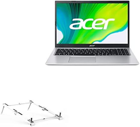 עמדת גלי תיבה ותואמת תואם ל- Acer Aspire 3 - עמדת אלומיניום כיס 3 ב -1, נייד, צפייה רב זוויתית עמדת