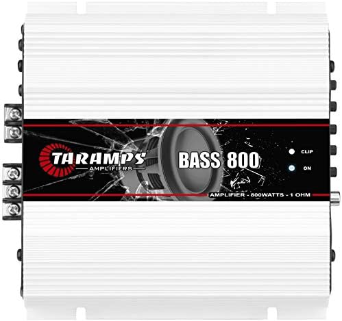 Taramps Bass 800 1 ערוץ 800 Watts RMS RMS Audio Audio Audio 1 אוהם