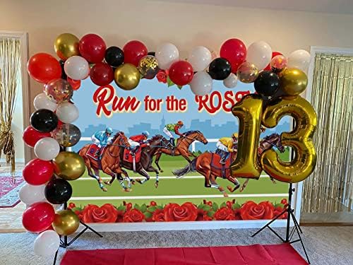קנטקי לרוץ לורדים רקע קישוטי דרבי קנטקי 7 על 5 רגל רקע לצילום מרוצי סוסים נושא מסיבת יום הולדת באנר
