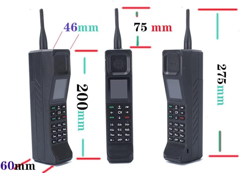 טלפון נייד של טלפון סלולרי, כרטיסי SIM כפולים המתנה כפולה, טלפון נייד תואם Bluetooth עם רדיו FM, פנס