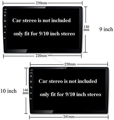 9 אינץ רכב רדיו פאשיה מסגרת עבור שברולט קבלייר -2019 נגן לוח דאש ערכת התקנה סטריאו מסגרת לקצץ לוח