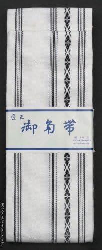 חגורת קקו אובי יפנית מסורתית של E-bogu עבור IAIDO, גודל אחד מתאים לכולם, זמין בשחור, אפור, כחול כהה, לבן