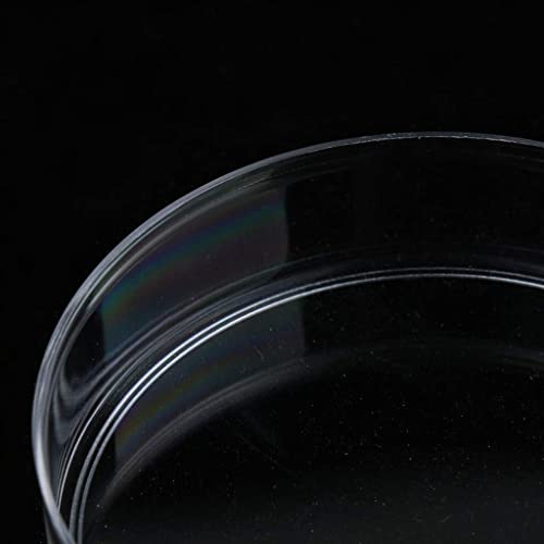 10 חתיכות מעבדה פלסטיק פטרי צלחת סטרילי תא רקמות תרבות מנות-ברור