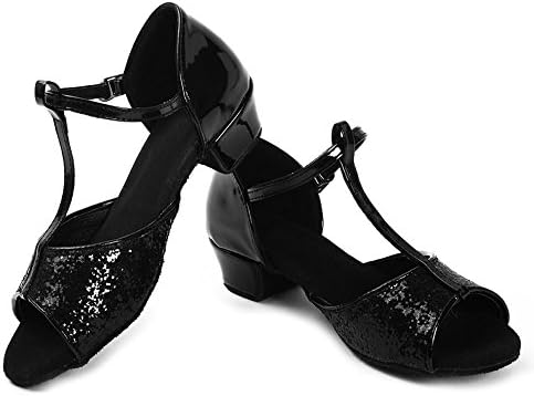 נעלי ריקוד של סאטן אולם נשפים של הרויל של הילדה נעלי סאטן לטינית נעלי ריקוד ליטל/ילדים גדולים LP-202
