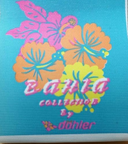 קולקציית Bahia מאת Dohler Cheetah Blue Blue