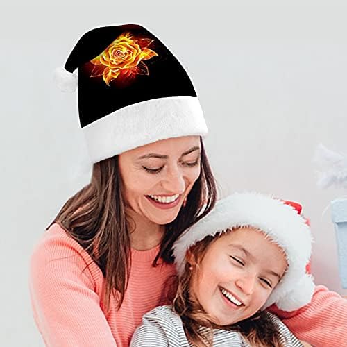 פורח אש עלה חג המולד כובע לשנה חדשה חג מסיבת קוספליי
