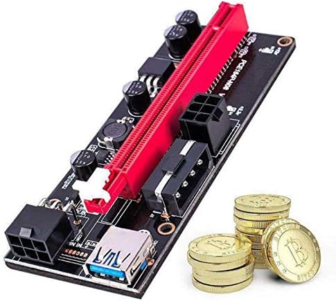 מחברים PCI -E PCIE RISER 009 EXPLESS 1X TO16X מאריך PCI E USB RISER 009S GPU מתאם כפול כרטיס SATA