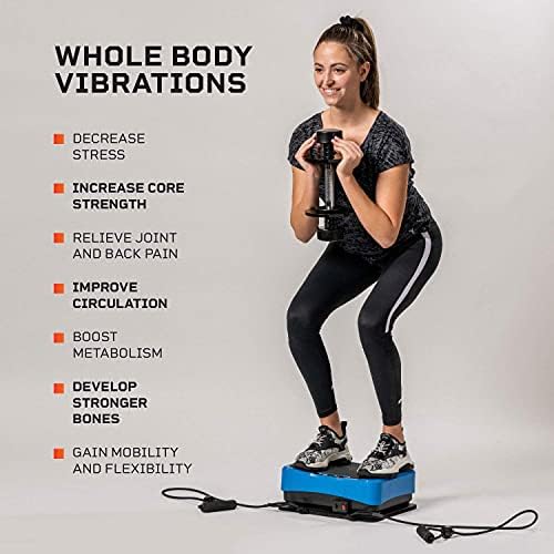 LifePro Waver מיקרו גוף שלם גוף מכונת פעילות גופנית - ציוד אימון נייד לכושר גוף שלם, ניקוז לימפה, ירידה במשקל