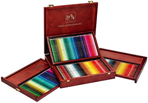 Caran d'Ache Supracolor + Pablo Box Wopen 160 עפרונות