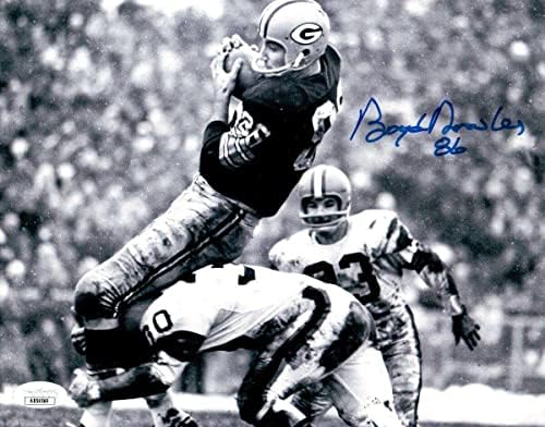 בויד דאולר חתום על חתימה 8x10 Photo Packers לתפוס מול בראונס JSA AB54569 - תמונות NFL עם חתימה