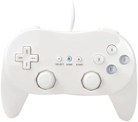 XspeedOnline משחקי משחקי משחקים קונסולת ג'ויסטיק תואמת ל- Nintendo Wii - White