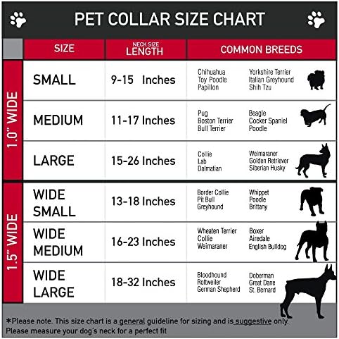 כלב צווארון עצם-מלל מריחואנה זנים שחור לבן-רחב-בינוני 16-23