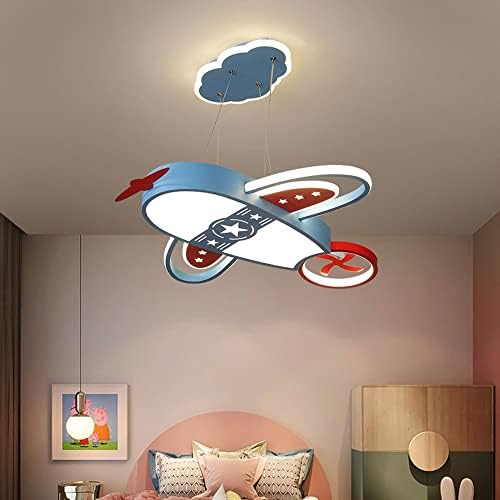 מודרני ילדים תקרת תליית מנורת מטוס אור מתקן בני של חדר הוביל אורות תקרת קריקטורה מטוסי גופי ילדים חדר שינה