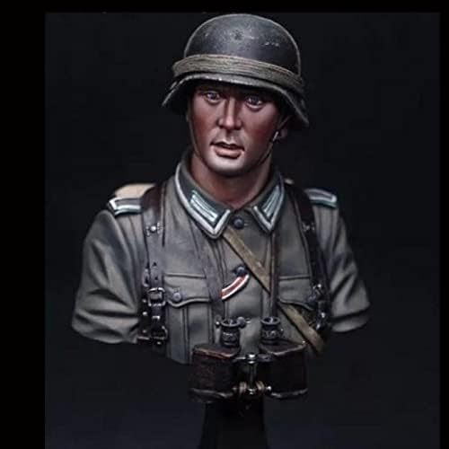 גודמואל 1/10 מלחמת העולם השנייה גרמנית חייל שרף דמות חזה דגם / אינו מורכב ולא צבוע חייל למות יצוק ערכת