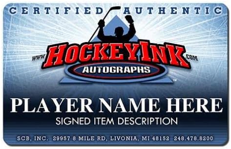 דארן מקארטי וקלוד למיו חתמו על 8x10 תצלום לחימה - 70373 - תמונות NHL עם חתימה עם חתימה