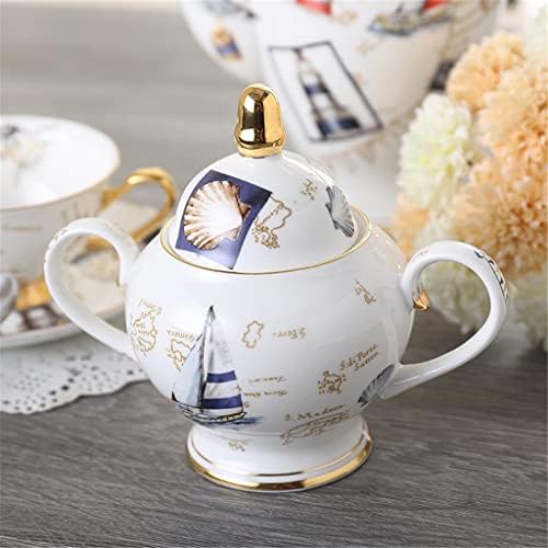 ערכת תה בסגנון אירופאי FSYSM, קומקום קרמיקה, סט קפה יצירתי, תה אחר הצהריים באנגלית, כוס סין עצם,