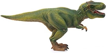 דינוזאורים שלייך, צעצוע דינוזאור, צעצועי דינוזאור לבנים ולבנות בני 4-12, טירנוזאורוס רקס, ירוק, 11.2 איקס