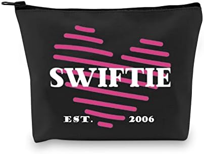 G2TUP זינגר אלבום איפור איפור מוסיקה חובבי חובבי מעריצים מתנה Swifttie EST 2006 מתנה תיק איפור עבור מעריצי TS