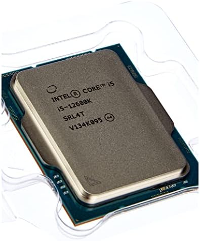 Intel Core I5-12600K 12th Gen Alder Lake 10 ליבות 3.7 ג'יגה הרץ LGA 1700 מעבד שולחן עבודה