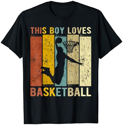 הילד הזה אוהב חולצת טריקו כדורסל כדורסל