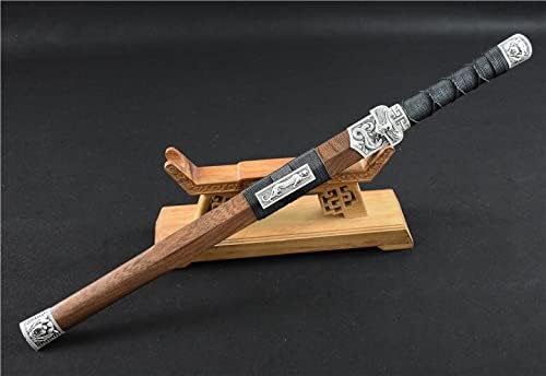 חרבות SHZBZB חרב סינית גבוהה חרב סינית האן ג'יאן פחמן פלדה להב טאנג מלא