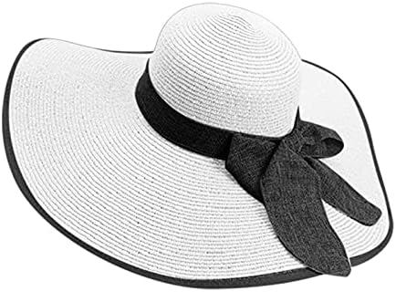 כובעי קש לנשים כובע חוף קרם הגנה בקיץ עם נחל חופשה גדול שולי שמש כובע שמש בייסבול נשים