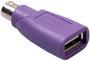 Delarsy USB נקבה ל- PS / 2 ממיר מקלדת עכבר מתאם זכר ממיר מחשב FE MX7