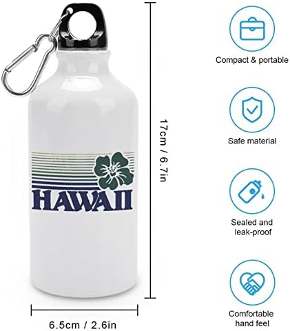 הוואי ואקום מבודד אלומיניום מבודד בקבוקי מים קלים בקבוקי מים עם כובע טוויסט