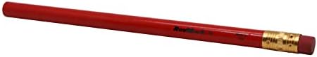 Revmark Jumbo עיפרון עגול 72 חבילה עם עופרת שחורה, תוצרת ארהב. עץ ארז איכותי לנגרים, עובדי בניין,