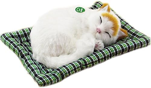 עדין מייאו כמו בחיים חתול תנומה צעצוע סימולציה קיטי ממולא בעלי החיים צילום נכס