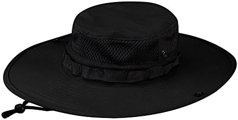 פרפר משקל קיץ רחב שוליים כובע טקטי, קל משקל, פתיל יבש, לוחות רשת, UPF 50 הגנה על שמש, ניילון/סטרץ '