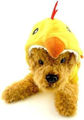 קטן_לוצקי_חנות קטן כלב חומוס תלבושות תחפושת פיג ' מה עבור 20 ליברות חתולים וכלב גור, בינוני, צהוב