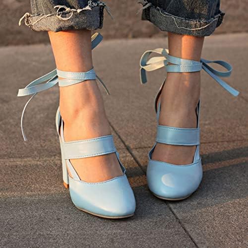 נעלי נשים מקרית מוצק צבע משתה אלגנטי חמוד עכס רצועת שמנמן העקב גבוהה העקב סנדלי