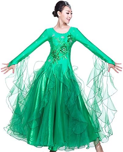 שמלות ריקוד של אולם נשפים של Zooboo Prom רוקדות רוקדות מודרניות חלקה וואלס טנגו מסיבת שמלת נדנדה לטינית