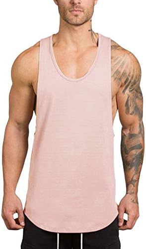 חולצת טנק של שרירים סינגלט אפוד גוף פיתוח גוף חדרי כושר ללא שרוולים בגברים כושר חולצות חולצות גברים עליונות