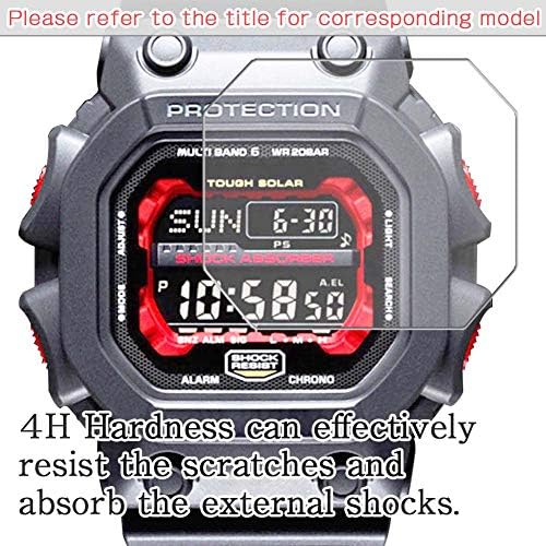 סרט מגן מסך Puccy 3 Pack, תואם ל- Casio G-Shock DW-D5500-1JF DWD5500 סדרת TPU Guard for Smart Watch