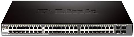 D-Link Systems 52-Port SmartPro מתג כולל 4 יציאות SFP של Gigabit