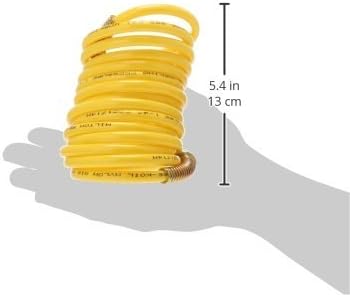 מילטון 1667 צינור אוויר ניילון נרתע 1/4x12, צהוב