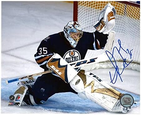 דוויין רולוסון חתום על אדמונטון אוילרס 8 x 10 צילום - 70561 F - תמונות NHL עם חתימה