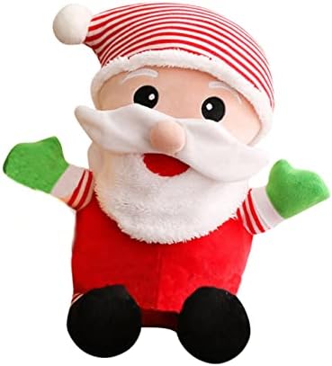 צעצועים של סנטה בובת צעצועים חיצוניים משחק צעצועים לילדים כלבים ממולאים לילדים צעצועים דלתות זריקת חג המולד