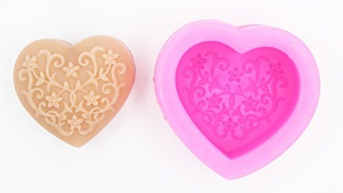 לונגזאנג ורד קישוט לב סיליקון סבון עובש מלאכה תבניות DIY