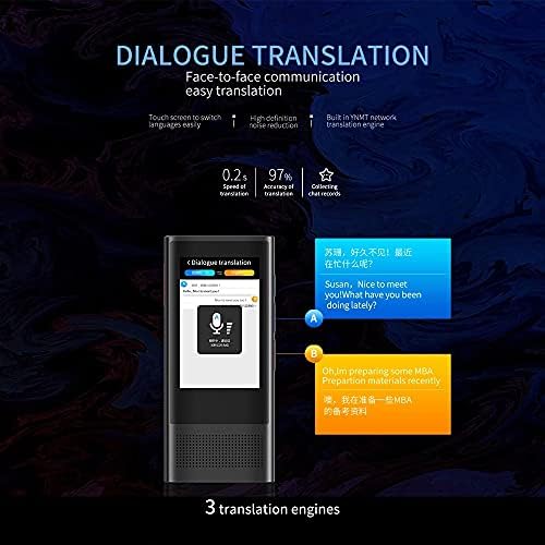 3.0 איי מתורגמן נייד קול מכשיר חכם עסקי נסיעות ערבית למידה 117 שפות תרגום מכונה