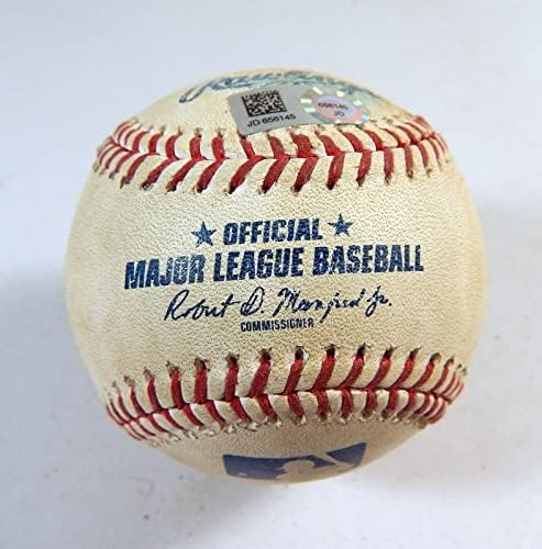2019 מילווקי ברוארס פיט פיראטס משחק השתמש בייסבול ג'ו מוסגרוב גמל עבירה - משחק משומש בייסבול