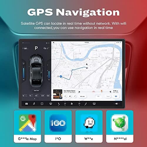 Wostoke 13.1 אנדרואיד רדיו Carplay & Android Auto Autoradio Navigation Navigation Stereo Multimedia Player GPS