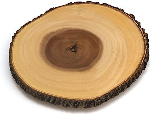 ליפר הבינלאומי עץ שיטה לנבוח רגל שרת עבור גבינה, קרקרים, ומתאבנים, גדול