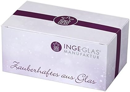 Inge Glas חג המולד Apple Apple Glass Glass Coput
